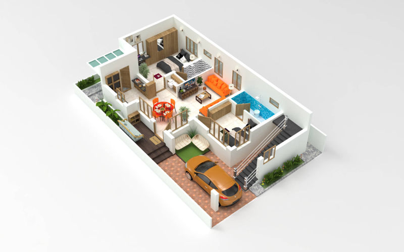 3D Floor Plan