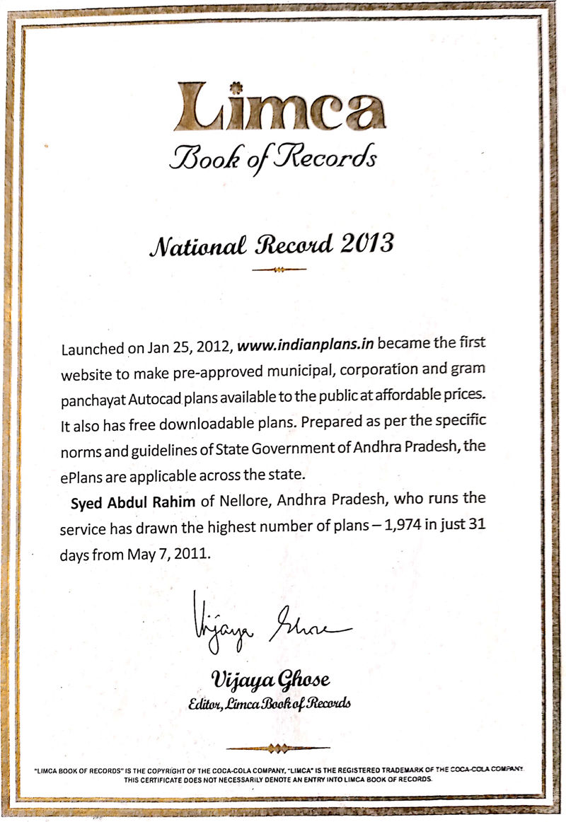 indianplans Award