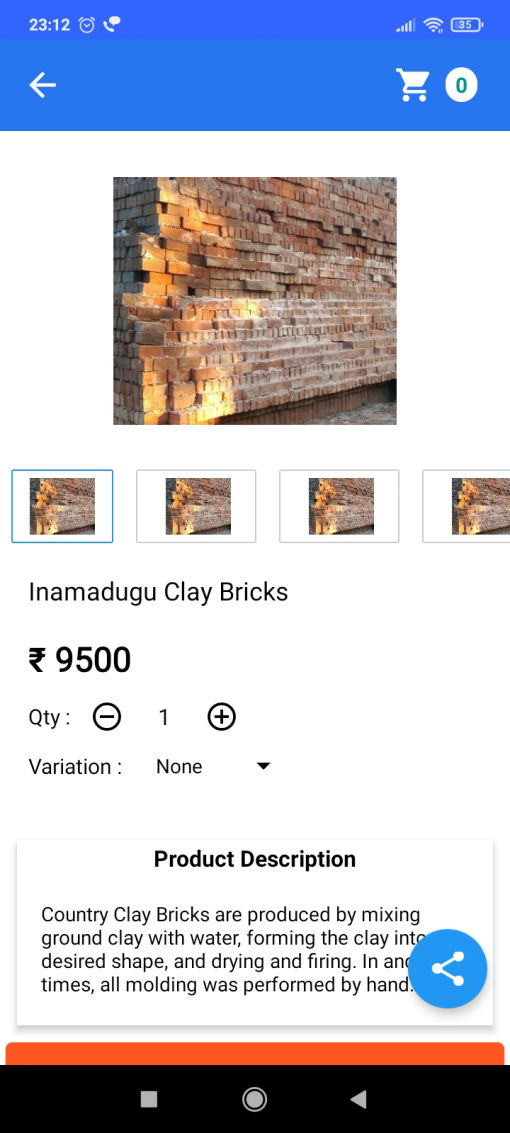 Building Construction Materials Online in Telangana